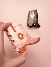 Cowgirl Boots Acetate Hair Claw Clip - Purpose + Passion Boutique