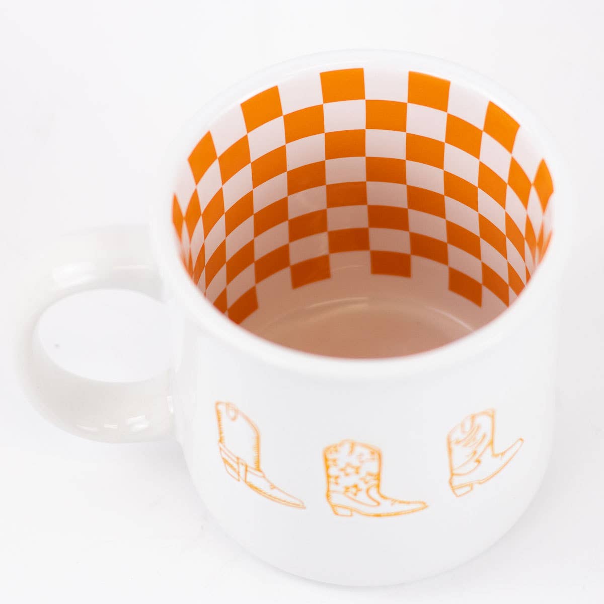 Cowgirl Checkerboard Coffee Mug - Purpose + Passion Boutique