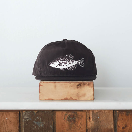 Crappie Patch Snapback Cap| Black - Purpose + Passion Boutique