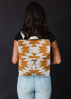 Cream & Camel Aztec Backpack - Purpose + Passion Boutique