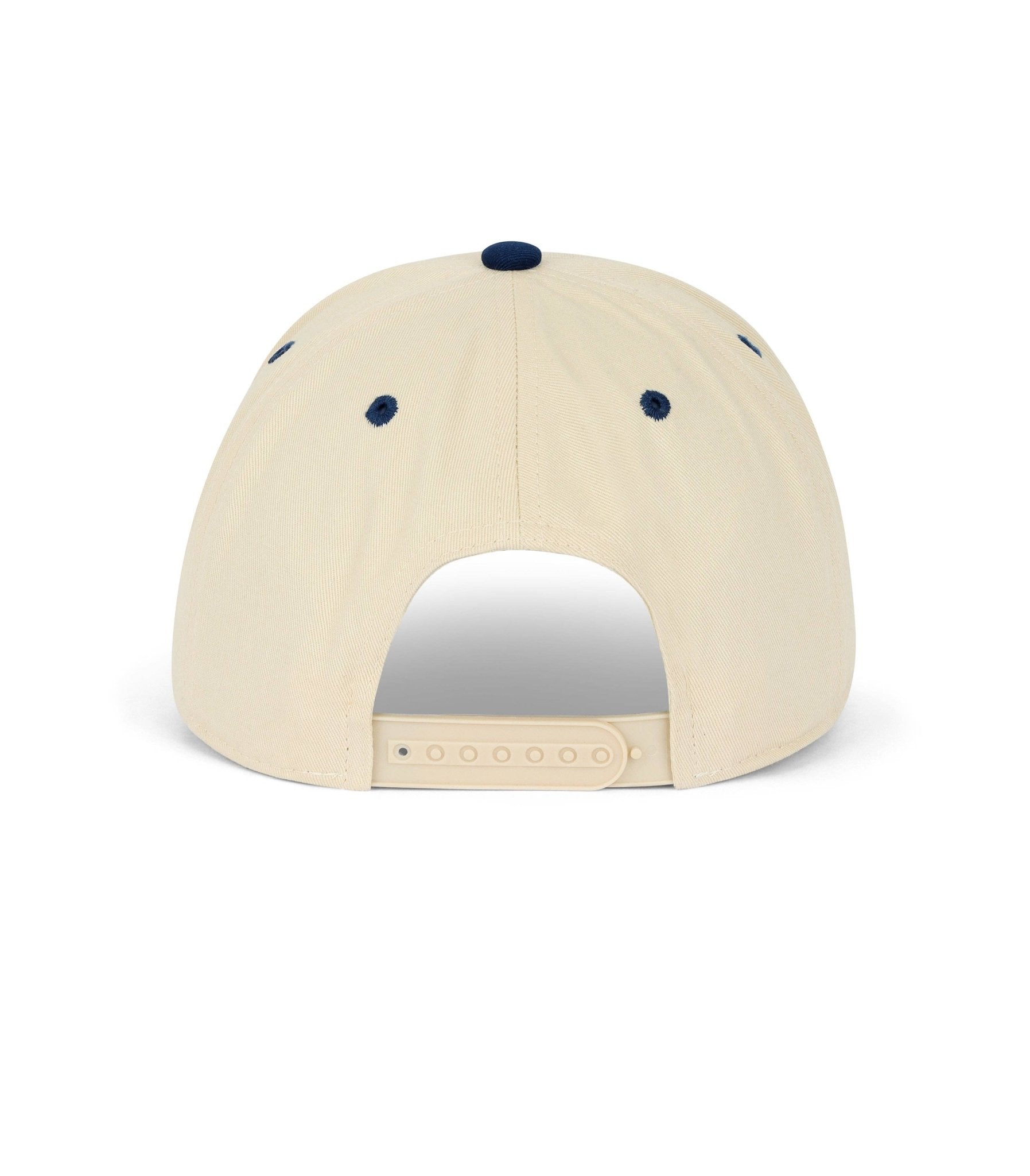 Cream & Navy Dad Snapback - Purpose + Passion Boutique