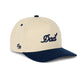 Cream & Navy Dad Snapback - Purpose + Passion Boutique