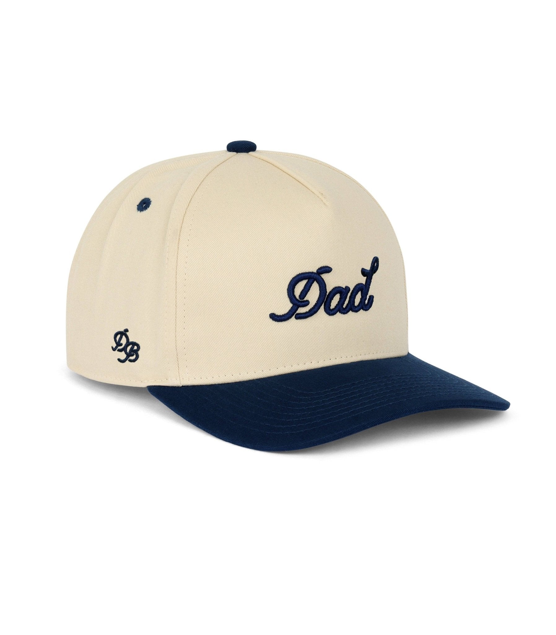 Cream & Navy Dad Snapback - Purpose + Passion Boutique