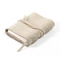 Cream Parchment Color Suede Journal w/ Organic Cotton Paper - Purpose + Passion Boutique