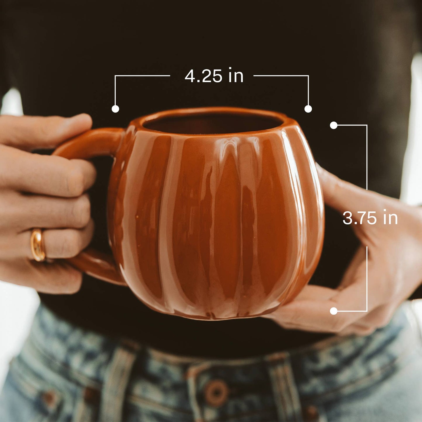 Cream Pumpkin Coffee Mug - Purpose + Passion Boutique