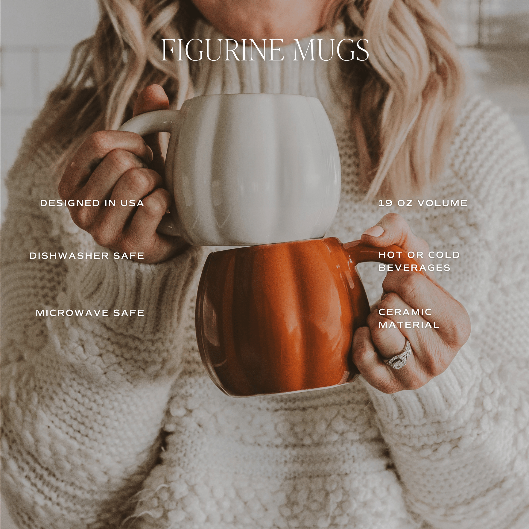Cream Pumpkin Coffee Mug - Purpose + Passion Boutique