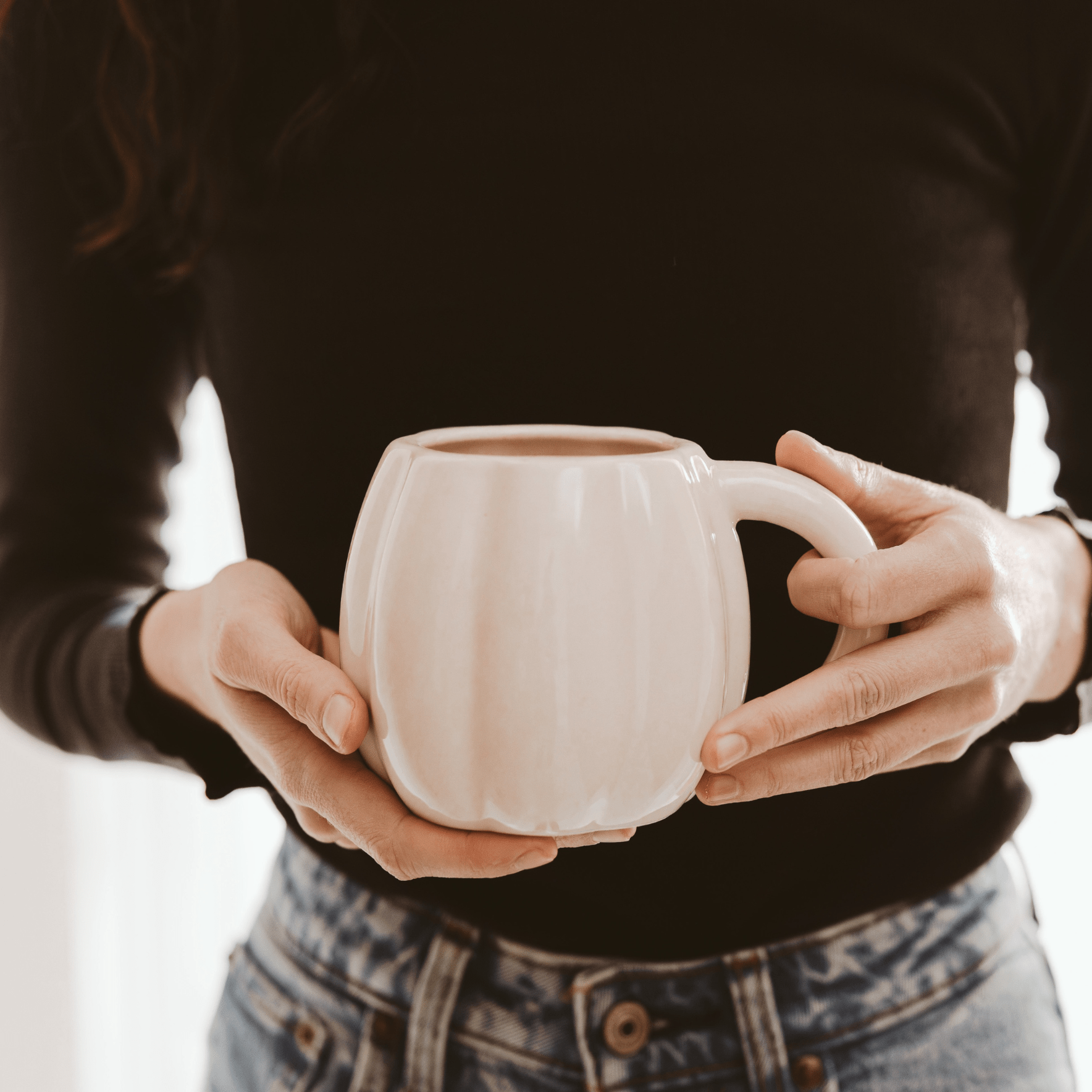 Cream Pumpkin Coffee Mug - Purpose + Passion Boutique