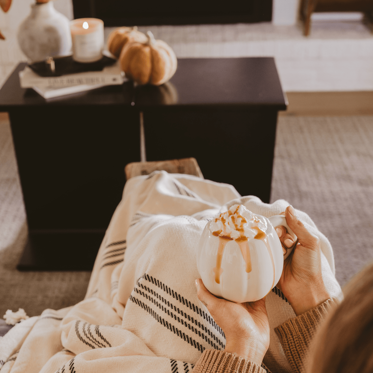 Cream Pumpkin Coffee Mug - Purpose + Passion Boutique