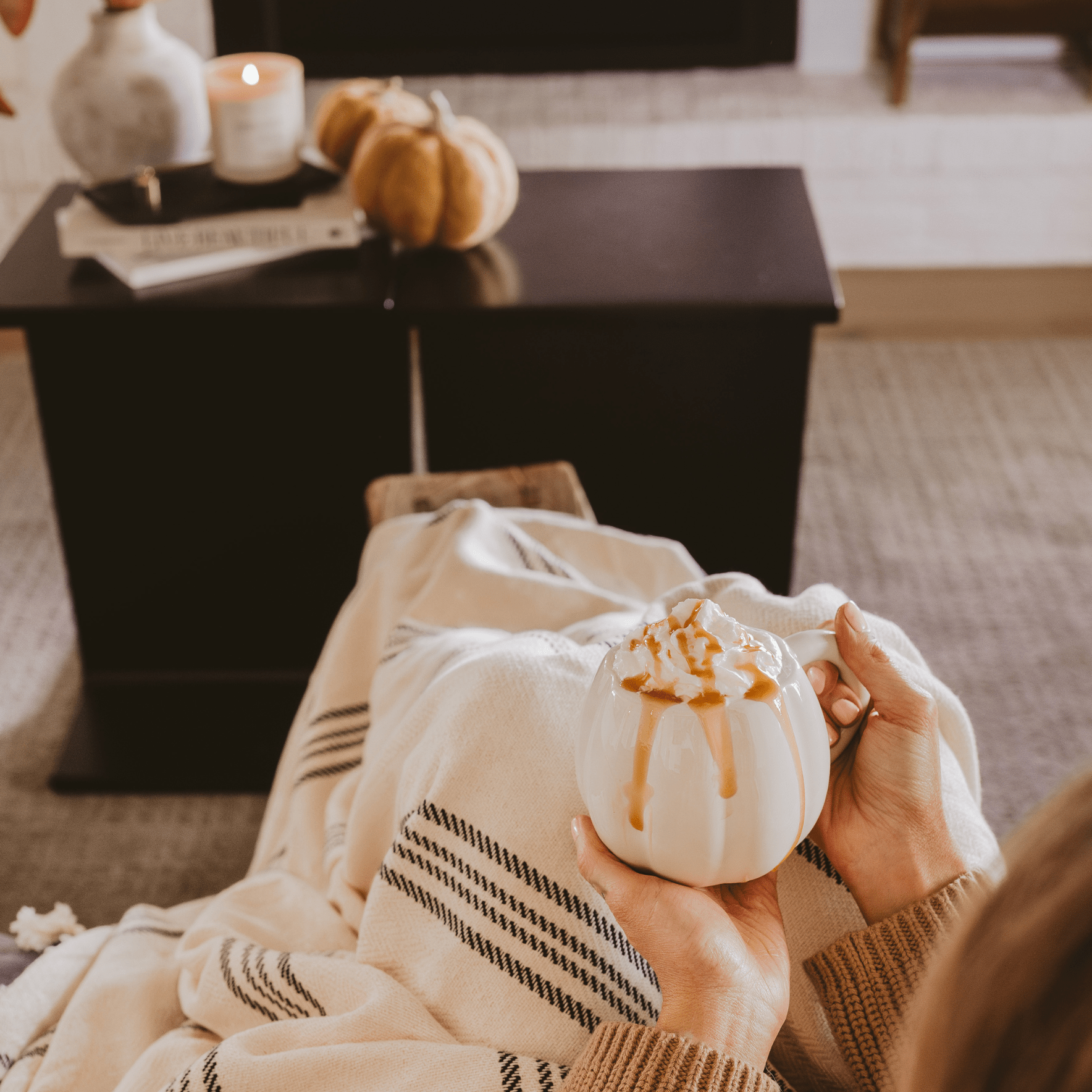 Cream Pumpkin Coffee Mug - Purpose + Passion Boutique