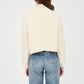 Cream Turtleneck Knit Sweater - Purpose + Passion Boutique