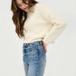 Cream Turtleneck Knit Sweater - Purpose + Passion Boutique