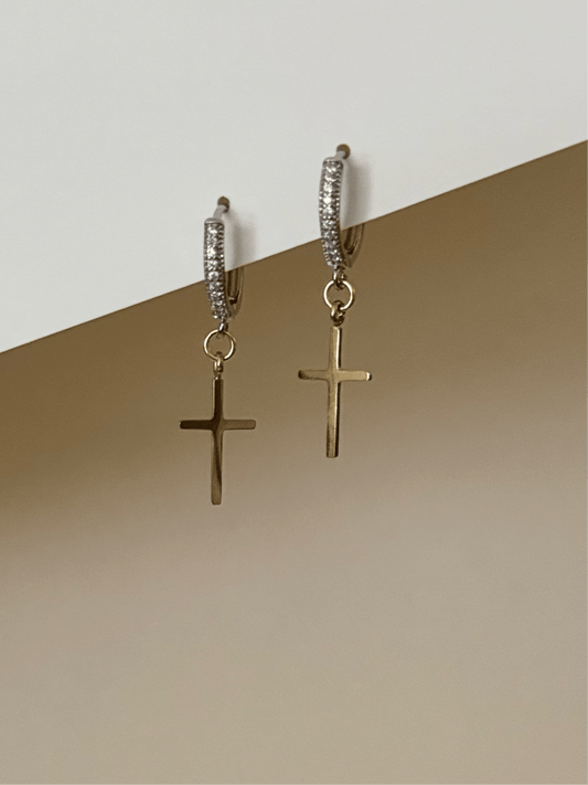 Cross Huggies - Purpose + Passion Boutique