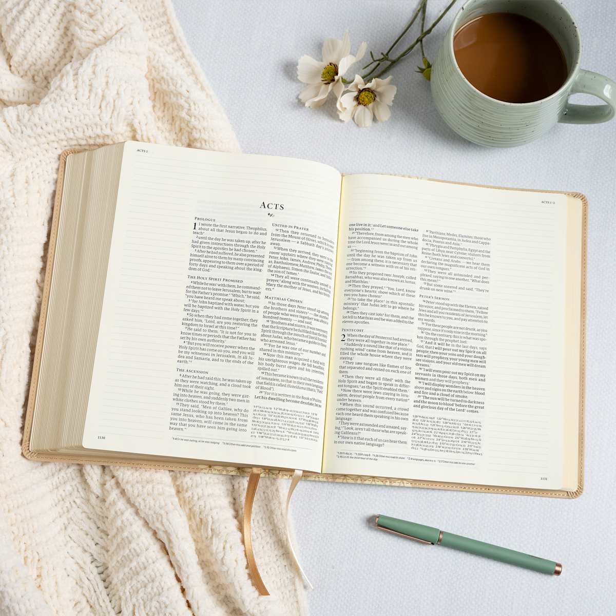 CSB Notetaking Bible Expanded Reference SuedeSoft - Purpose + Passion Boutique