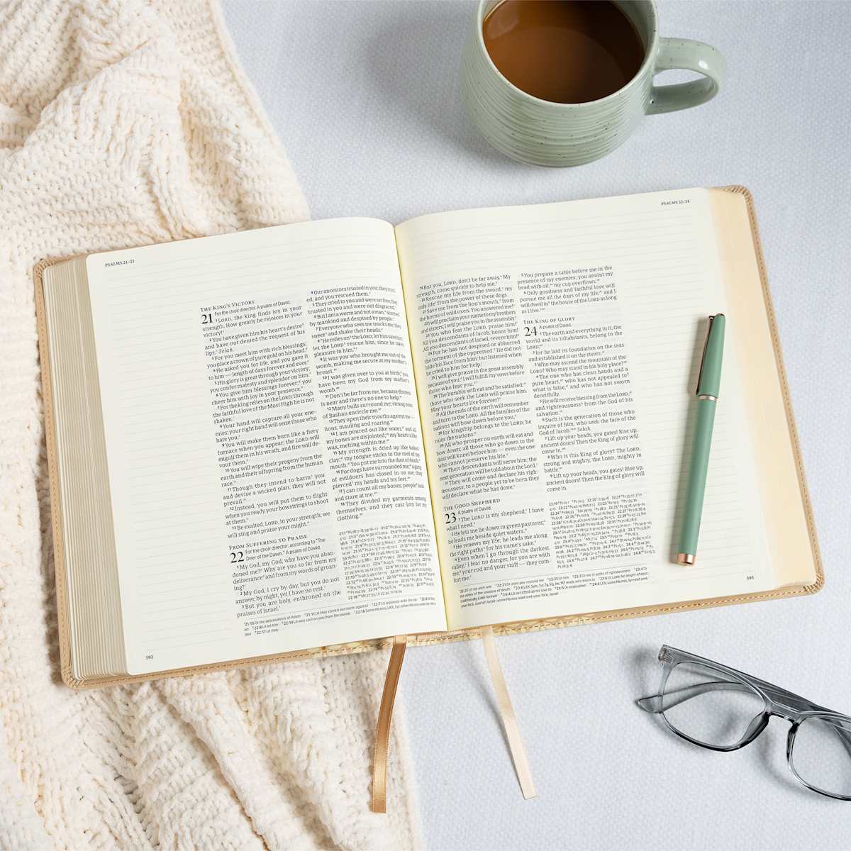 CSB Notetaking Bible Expanded Reference SuedeSoft - Purpose + Passion Boutique
