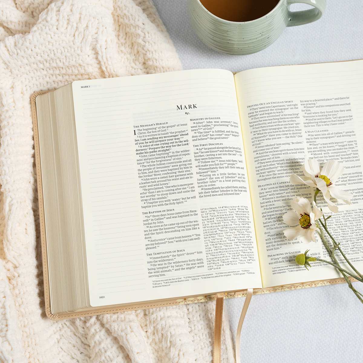 CSB Notetaking Bible Expanded Reference SuedeSoft - Purpose + Passion Boutique