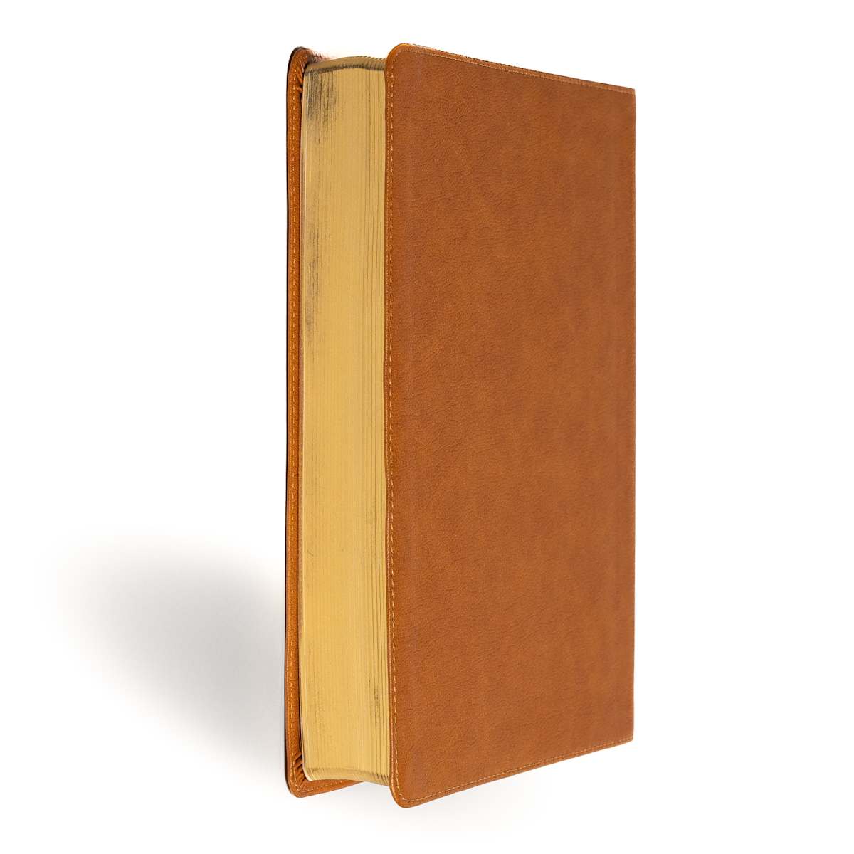 CSB Notetaking Bible Large Print Camel LeatherTouch - Purpose + Passion Boutique