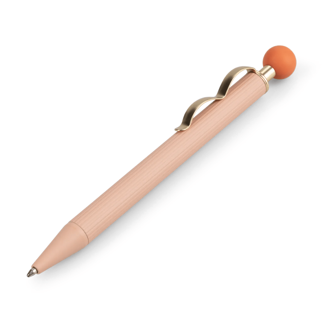 Curve Pink Ballpoint Pen - Purpose + Passion Boutique