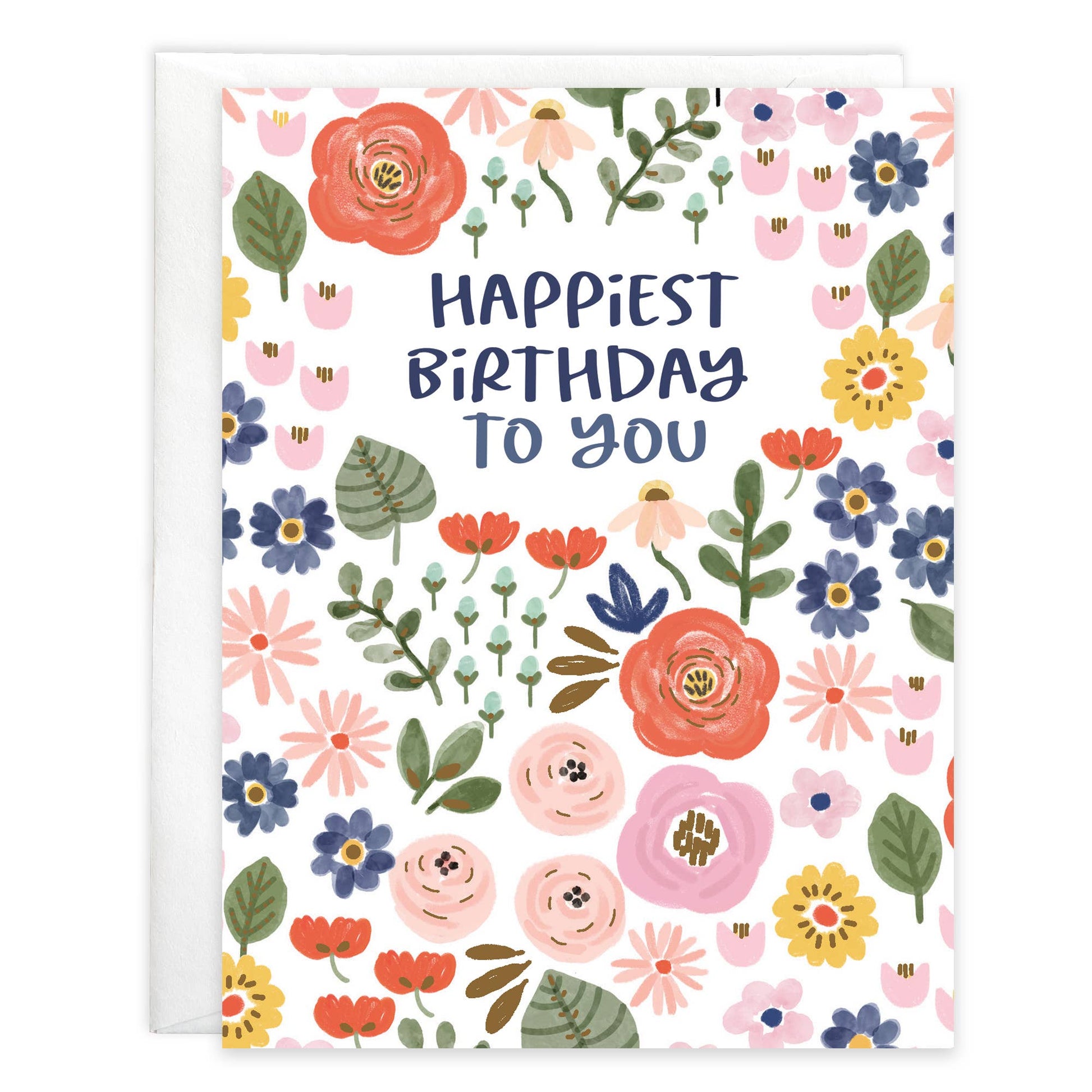 Cute Flowers Birthday Card - Purpose + Passion Boutique