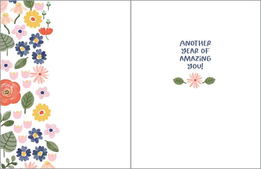 Cute Flowers Birthday Card - Purpose + Passion Boutique