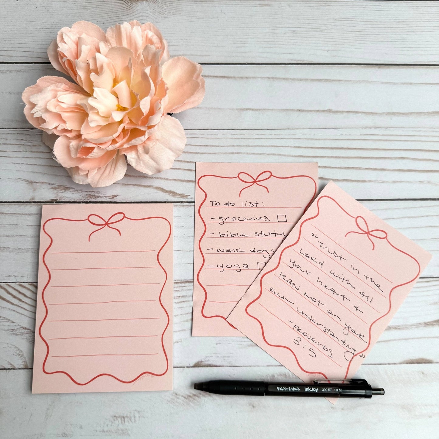 Cute To Do List Notepad - Purpose + Passion Boutique