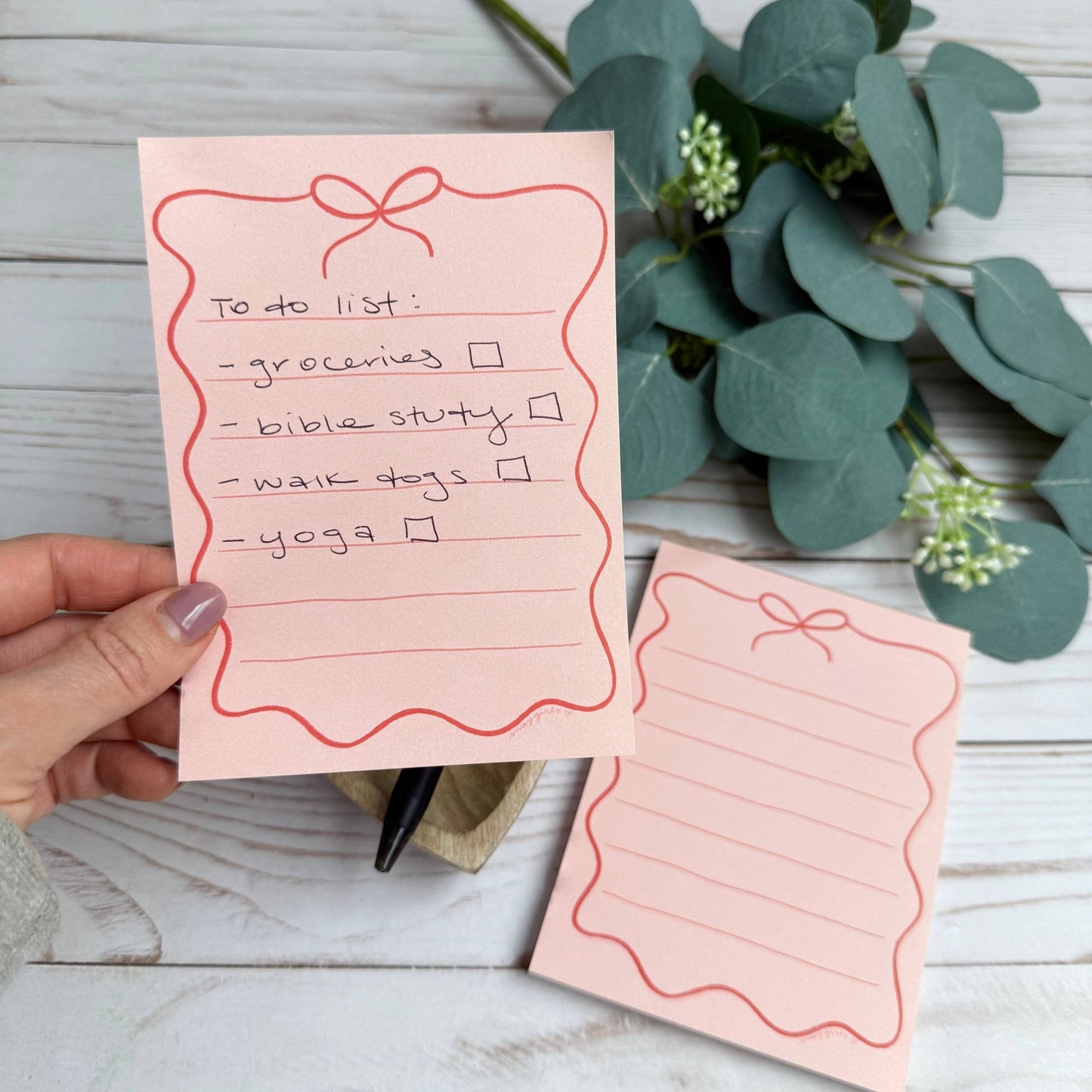 Cute To Do List Notepad - Purpose + Passion Boutique