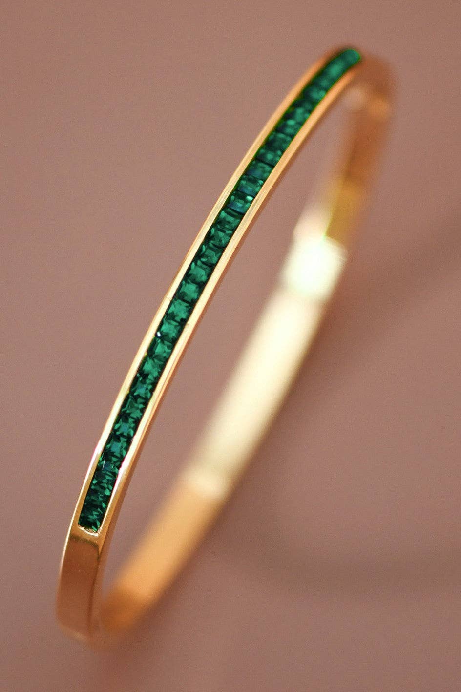 18K Gold Plated Waterproof Stainless Steel Bangle