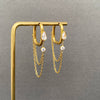 18K Gold Plated SS Earrings