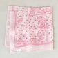 Floral Bandana Head Wrap Square Scarf