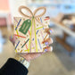 Birthday Gift Star Candles Die-cut Card