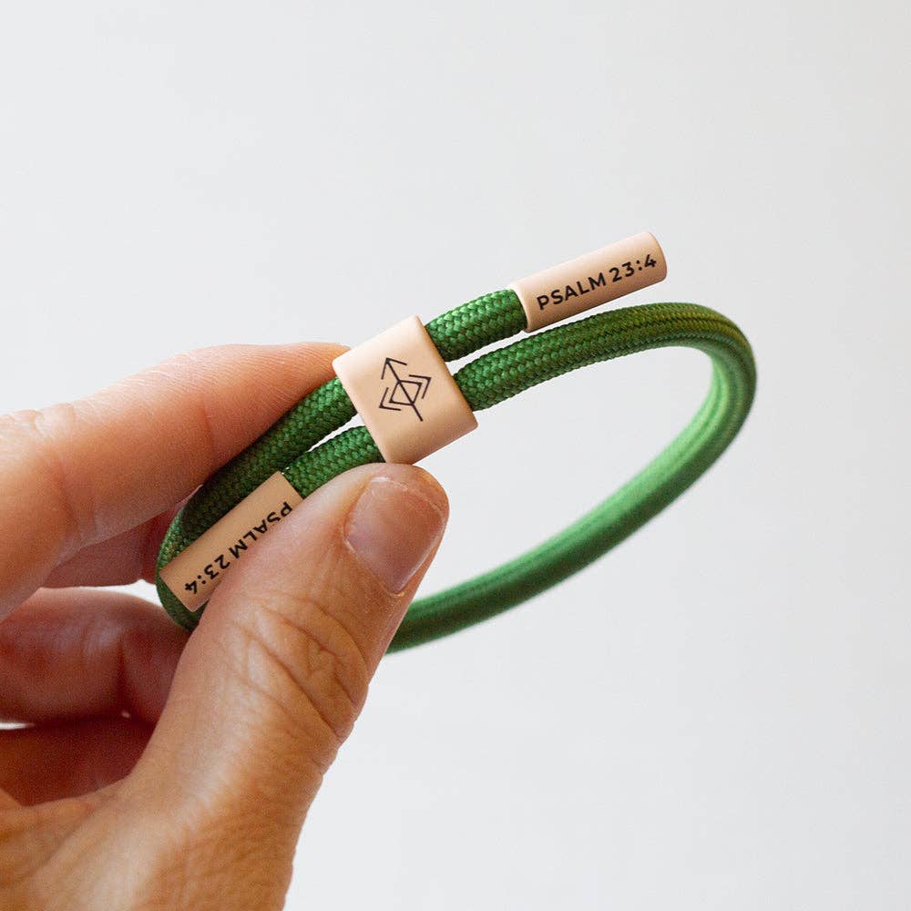 WALK IN FAITH Christian Cord Bracelet