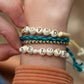 LOVED - Friendship Bracelet on Hand-woven Cotton Cord