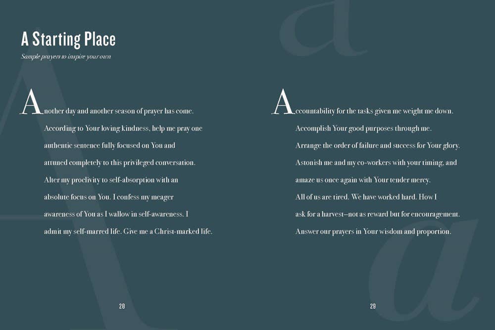 Praying the Alphabet : Connecting with God from A-to-Z