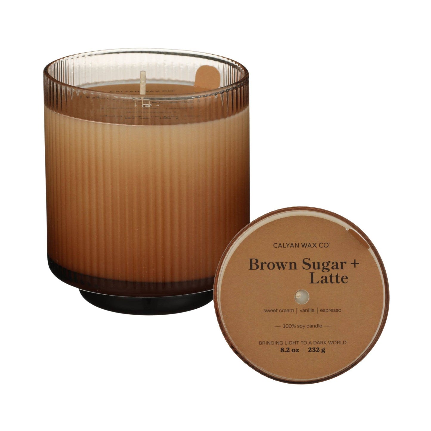 Brown Sugar + Latte Radiance Series Soy Candle