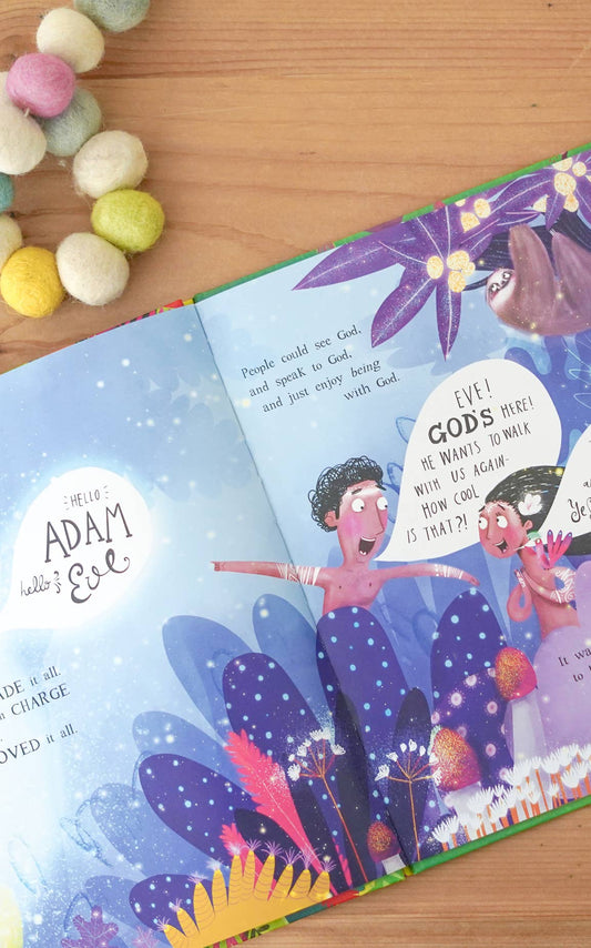 The Garden, The Curtain And The Cross Storybook