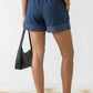 Contrast Stitch Pull-on Shorts