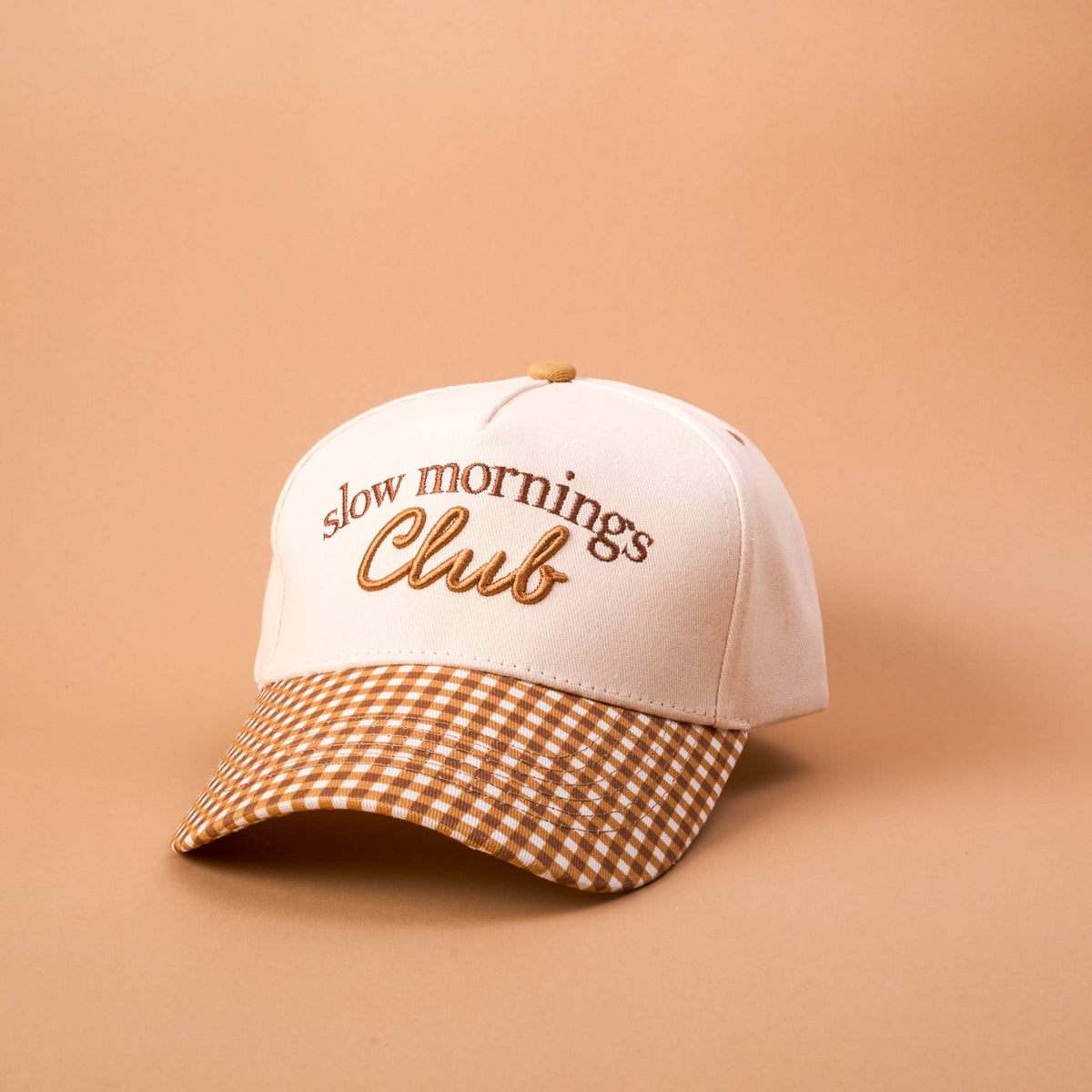 Slow Mornings Club Classic Canvas Hat
