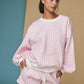 Gingham Lounge Set
