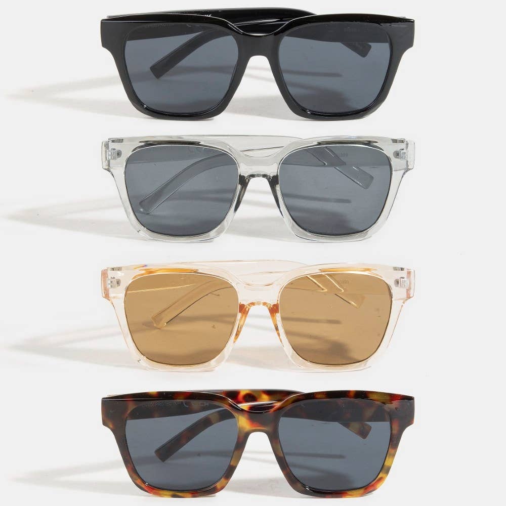 Acetate Square Sunglasses