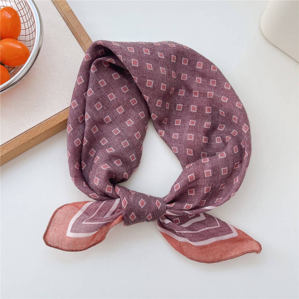 Soft Square Bandana Scarf