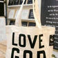 Love God | Love Others Tote Bags