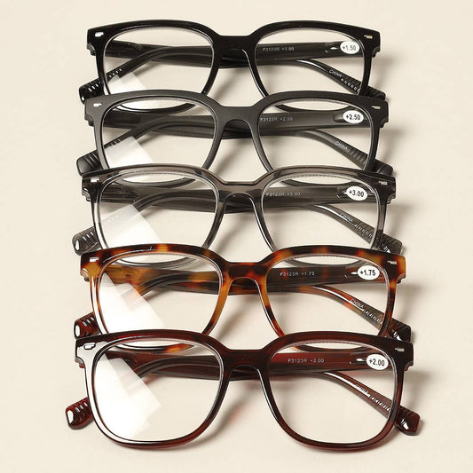 Classic Design Square Reading Glasses