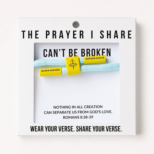 CAN'T BE BROKEN Christian Cord Bracelet