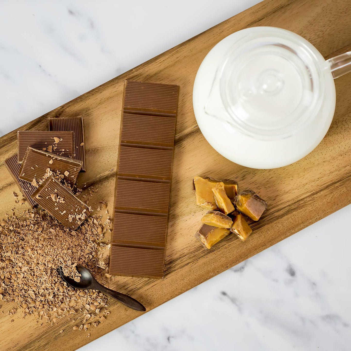 Moodibars® EXCITED Milk Chocolate Toffee Crunch 1.75oz bar