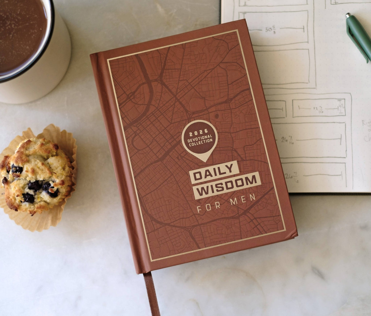 Daily Wisdom for Men 2026 Devotional Collection - Purpose + Passion Boutique