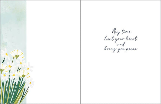Daisies Sympathy Card - Purpose + Passion Boutique
