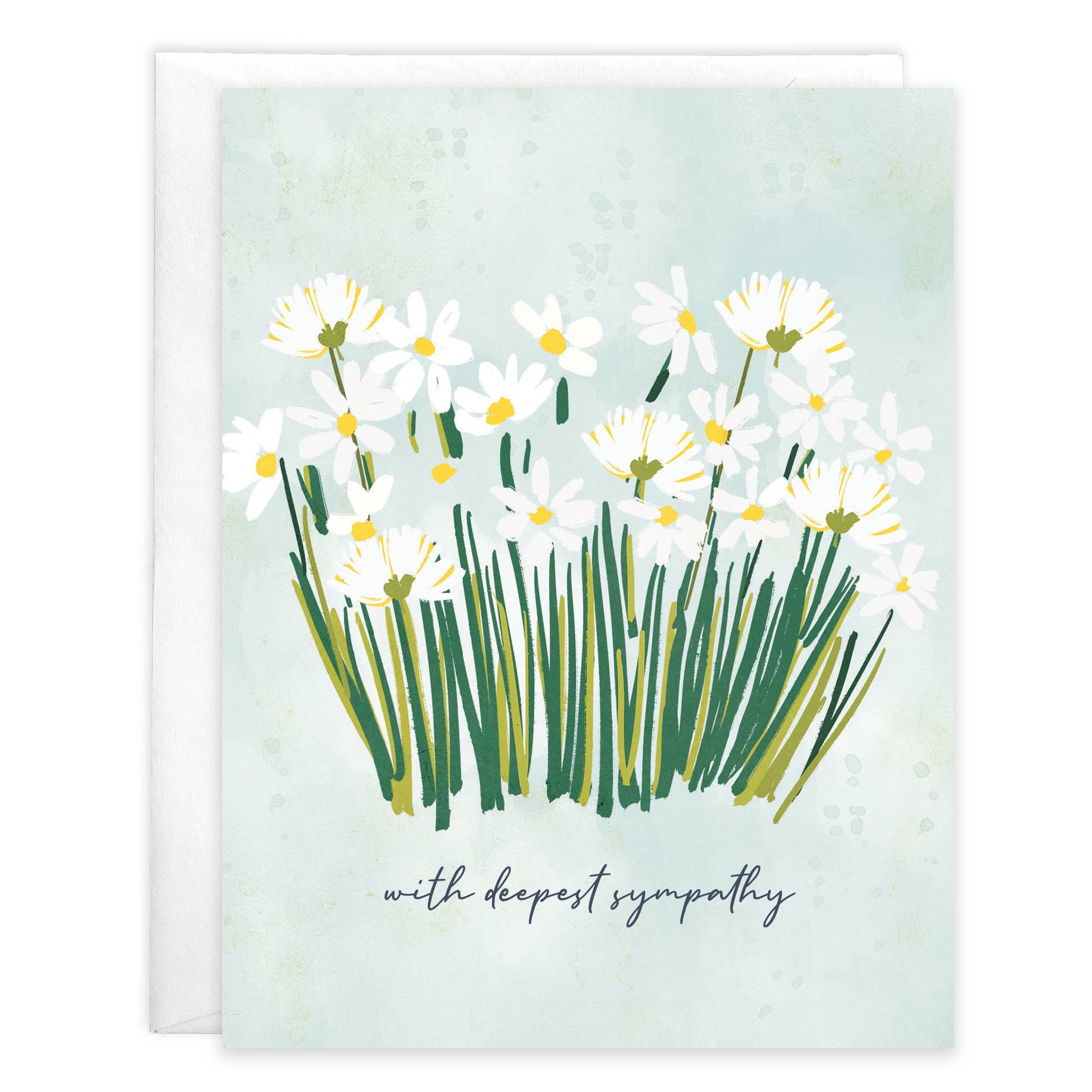Daisies Sympathy Card - Purpose + Passion Boutique