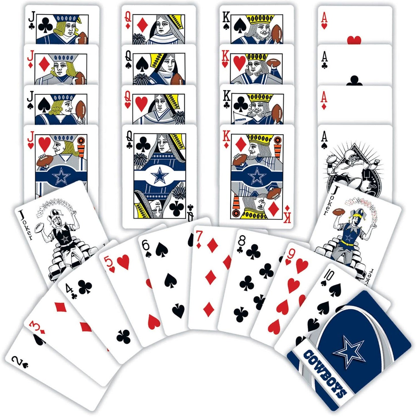 Dallas Cowboys Playing Cards - Purpose + Passion Boutique