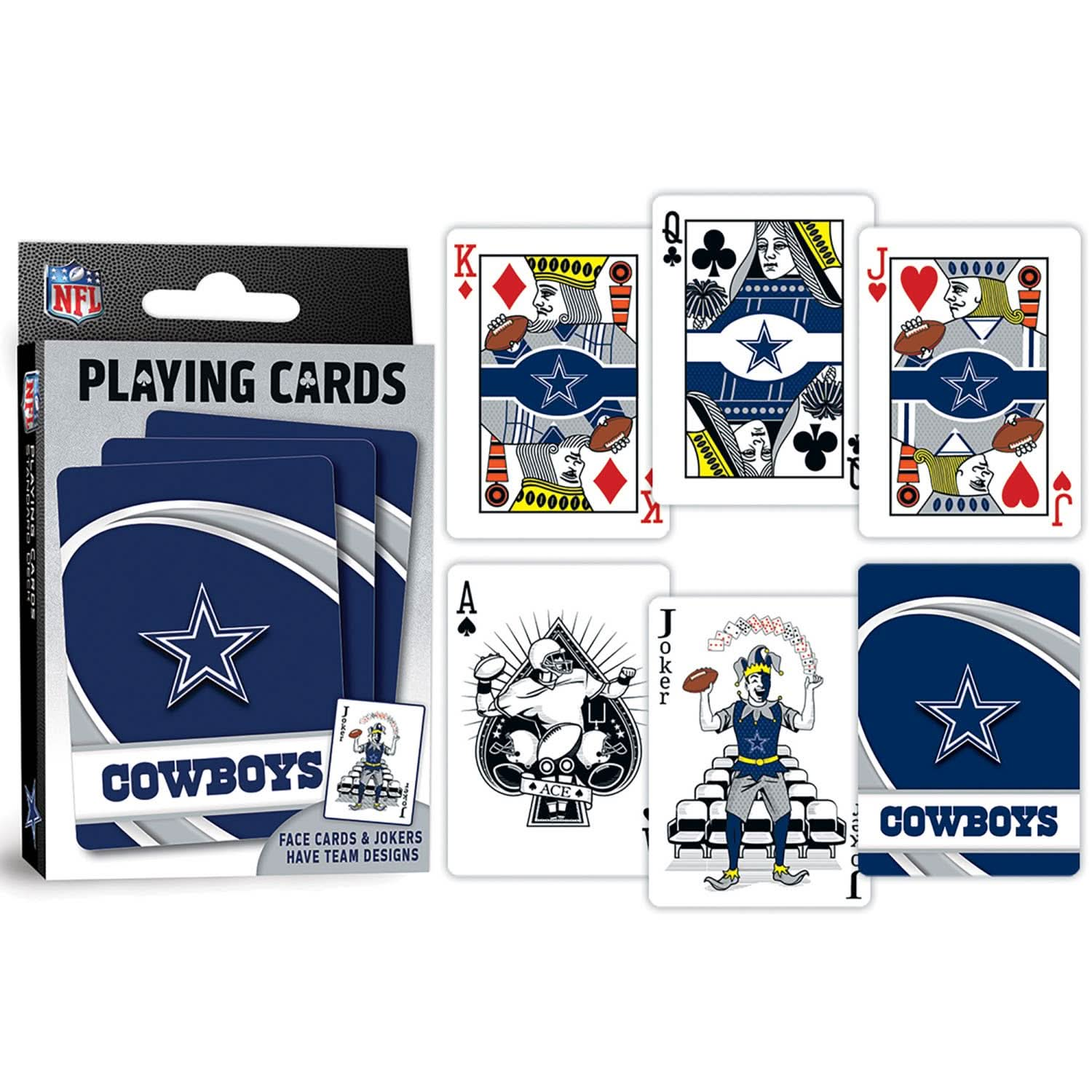 Dallas Cowboys Playing Cards - Purpose + Passion Boutique