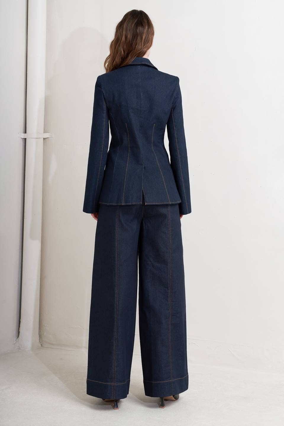 Dark Denim Side Pocket Pants - Purpose + Passion Boutique