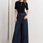 Dark Denim Side Pocket Pants - Purpose + Passion Boutique